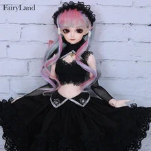 Eliya boneca bjd 1/4 minifee bonecas modelo menina de alta qualidade silicone resina brinquedos para meninas aniversário natal melhores presentes fairyland fl