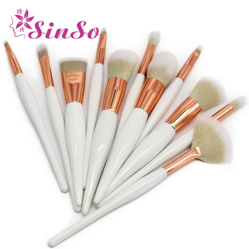

SinSo Single Makeup Brushes Professional Make Up Brushes Tools Foundation Blush Eyeshadow Wooden Soft Cosmetics Makeup Brush Set