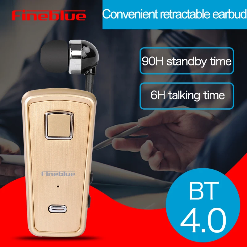 FineBlue F980 оригинальные выдвижные беспроводные Bluetooth наушники гарнитура громкой