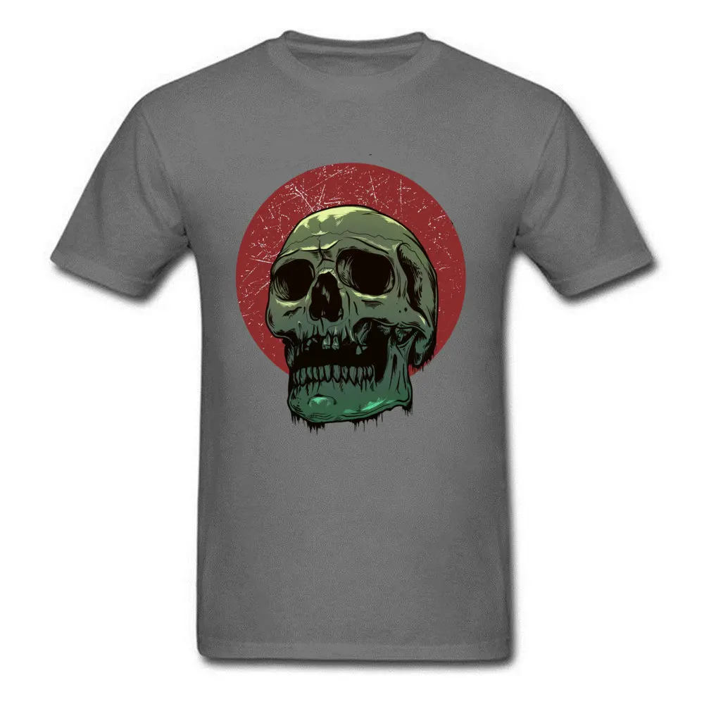  Men T-shirts Swamp skull comfortable T Shirt 100% Cotton Crew Neck Short Sleeve Classic Clothing Shirt Labor Day Swamp skull carbon