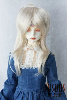 

JD176 1/6 1/4 1/3 Long updo pigtail BJD Synthetic mohiar wigs YOSD MSD SD wig For size 6-7inch 7-8inch 8-9inch doll accessories