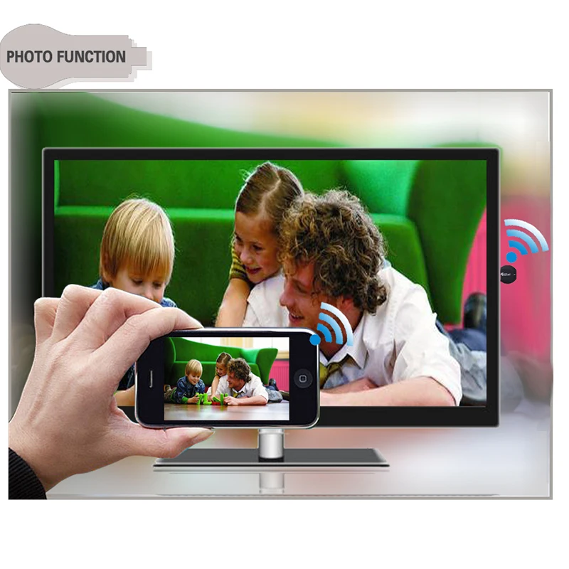 WECAST Mirroring Airplay ТВ приставка беспроводной приемник дисплея ключ HDMI 1 3 HD выход
