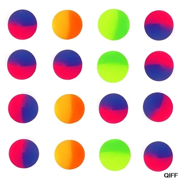 

Dropshipping Icy Super Balls 32mm Vibrant Two Tone Color Bouncy Balls 24 pack Kids Gift Party Favors Bag Fillers