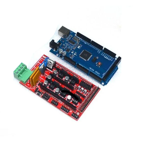 Мега 2560 R3+ 1 RAMPS 1,4 контроллер+ 4 A4988 шаг привода Модуль 3d Принтер Комплект Reprap Mendel Prusa