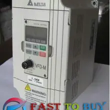 Дельта Инвертор VFD частотно-регулируемый привод 1 фаза 220 В 0,1 кВт 3HP 400~ Гц VFD022M21A для фрезерного и деревообрабатывающего станка