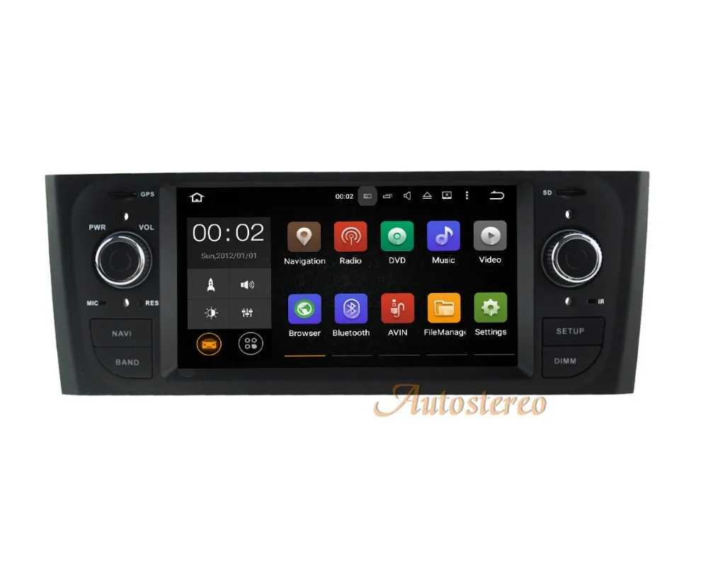 

Android 8 7.1 Car GPS Navigation autostereo car For FIAT Punto 2005-2009 Linea 2007-2011 multimedia radio tape recorder NO DVD