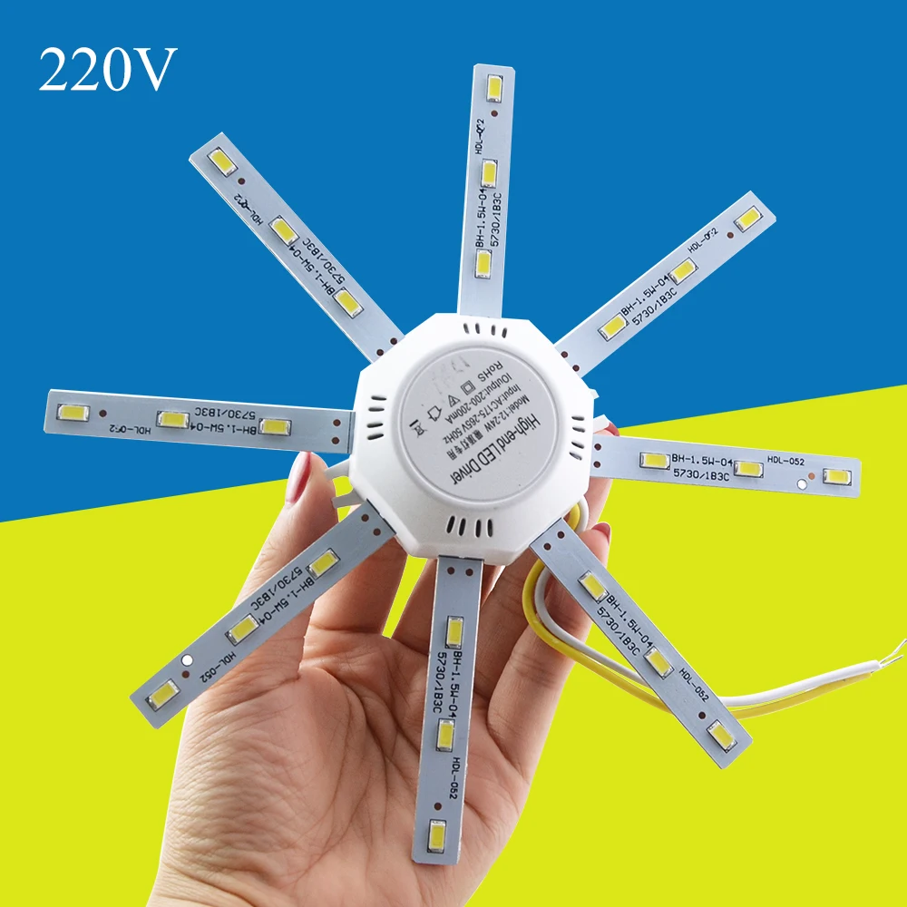 

2019 Hot Sale Led Lamp AC 220V LED Ceiling Lamps Octopus Light Energy Saving Long Life Expectancy Indoor Lighting Free Shipping