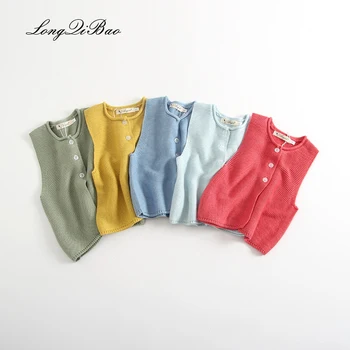 

Autumn cotton baby sweater vest vest Baby out vest baby cardigan vest sweater