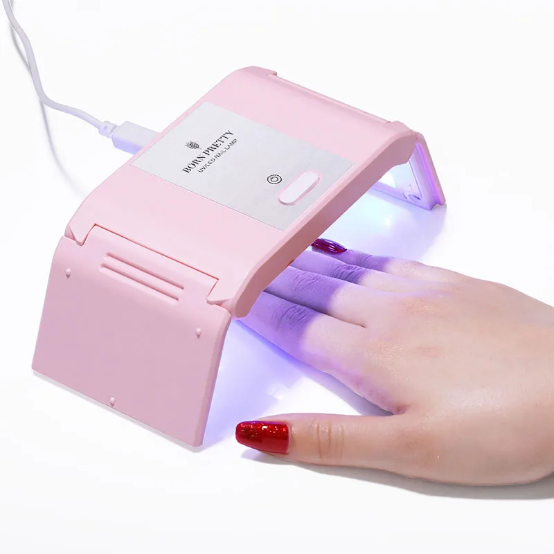 Сушилка для ногтей BORN PRETTY 24 Вт светодиодная УФ лампа микро USB Гель лак