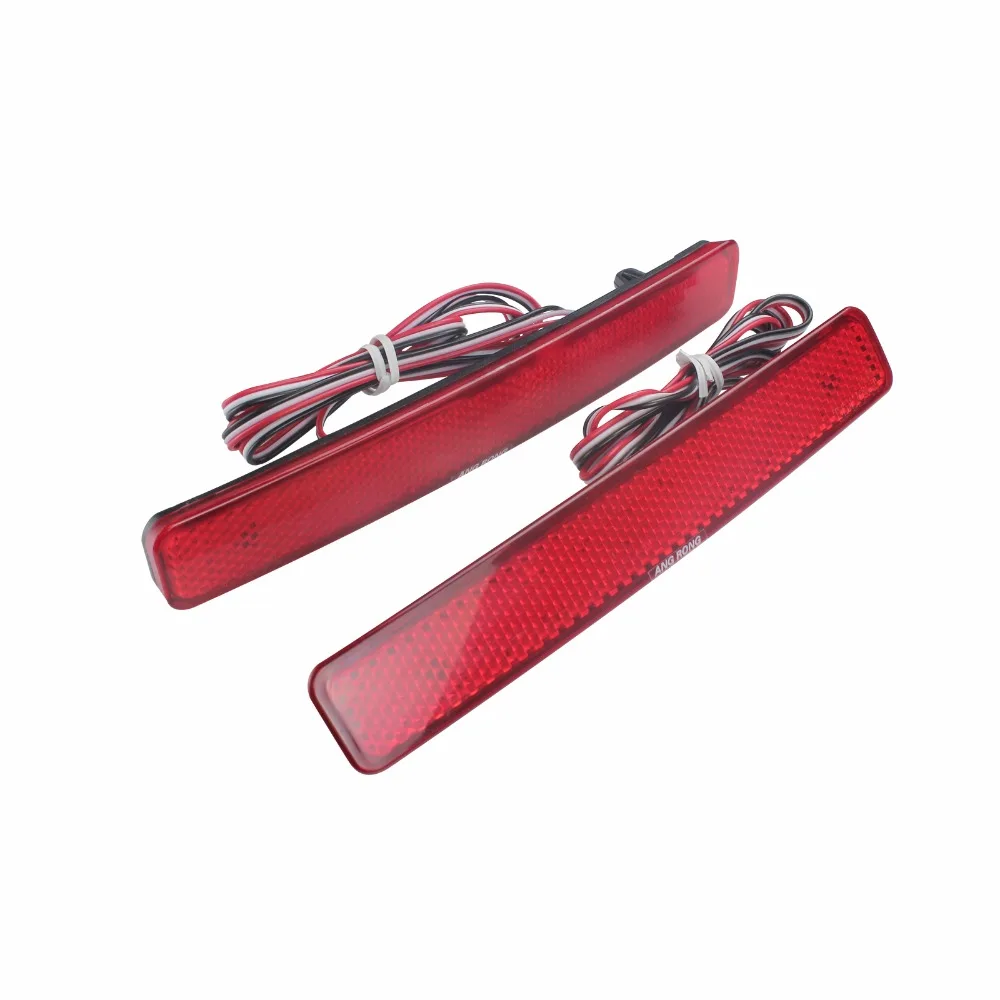 ANGRONG Red Lens Rear Bumper Reflector LED Tail Light For VW T5 Transporter/Caravelle/Multivan (pre-facelift) 2003-2011(CA243) ANGRONG Red Lens Rear Bumper Reflector LED Tail Light For VW T5 Transporter/Caravelle/Multivan (pre-facelift) 2003-2011(CA243)