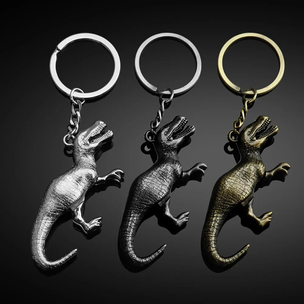

Dinosaur Couple Key Chain Pendant Car Keyring Key Pendant Keychain Personality Tops Gift