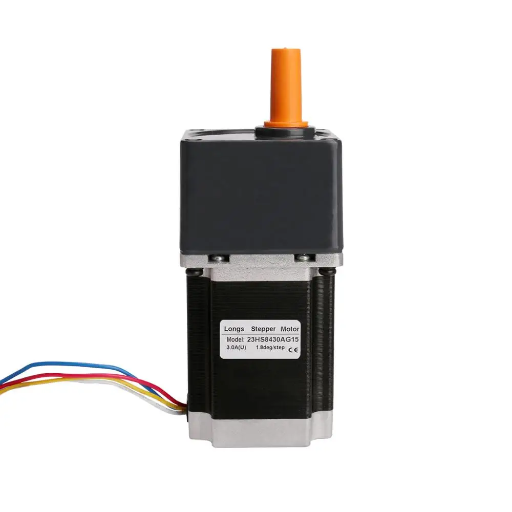 

EU free ship[3-8days ship] Nema 23 Stepper Gearbox Motor 23HS8430AG15 15:1 Ratio 21N.m 3A CNC Mill Cut Engraving Foam
