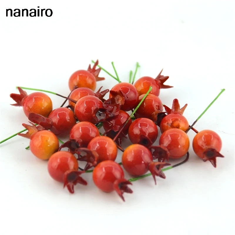 

20Pcs Mini Pomegranate Simulation Small Foam Plastic Fake Artificial Fruit and Vegetables House Party Kitchen Wedding Decoration