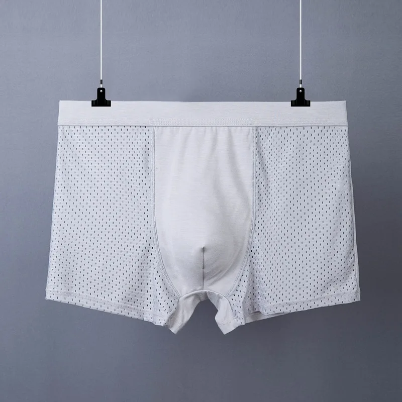 

DEWVKV Solid Cotton Homme Comfortable Breathable Mesh Thin Summer Explosion Short Sport Hot Selling In 2019 Size XL-7XL HJH