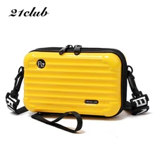 21 клубный бренд Мини Летний стиль Модные полосатые женские Лоскутные вечерние повседневные женские кошельки через плечо сумка-мессенджер