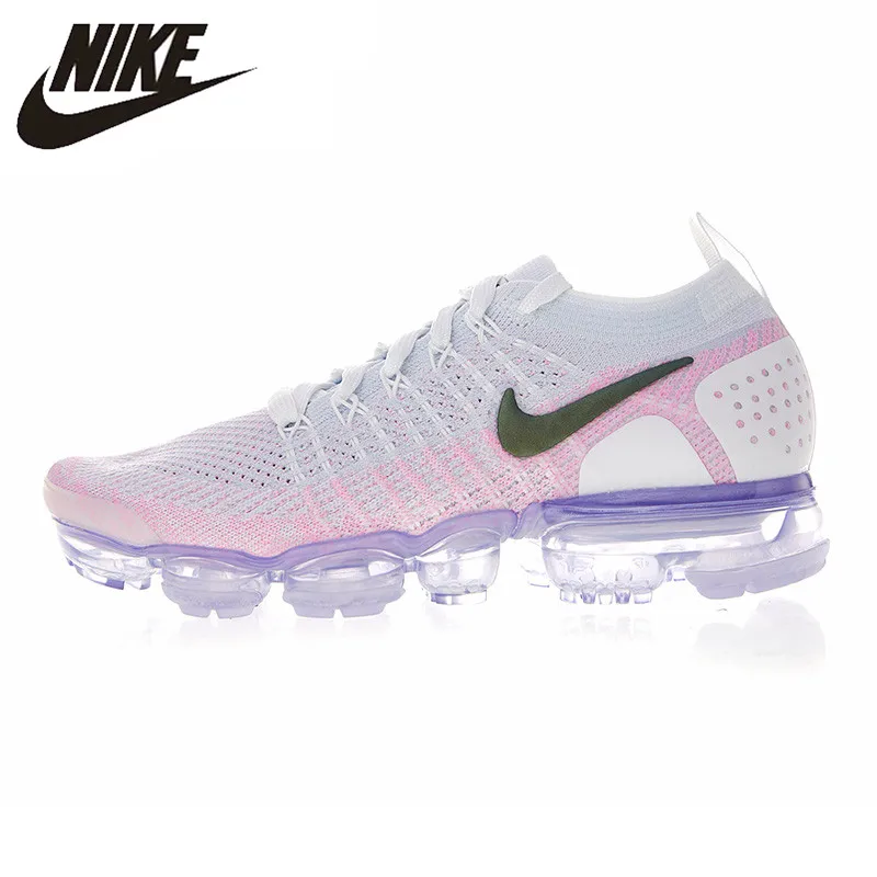 

Nike Air VaporMax Flyknit 2.0 W Women's Running Shoes Light Purple Shock Absorbing Breathable Lightweight Non-Slip 942843 102