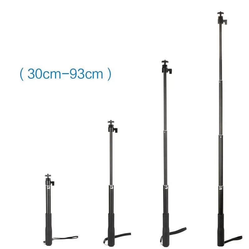  Extendable Selfie Stick 36'' with Tripod Stand Mount for GoPro Hero 7 6 5 SJCAM Akaso for Xiaomi Sm