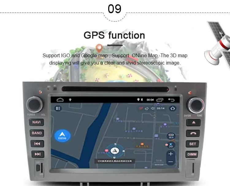 JDASTON Android 10,0 автомобильный dvd-плеер для peugeot 308 408 стерео руль gps навигация Мультимедиа Стерео 2 Din автомагнитола