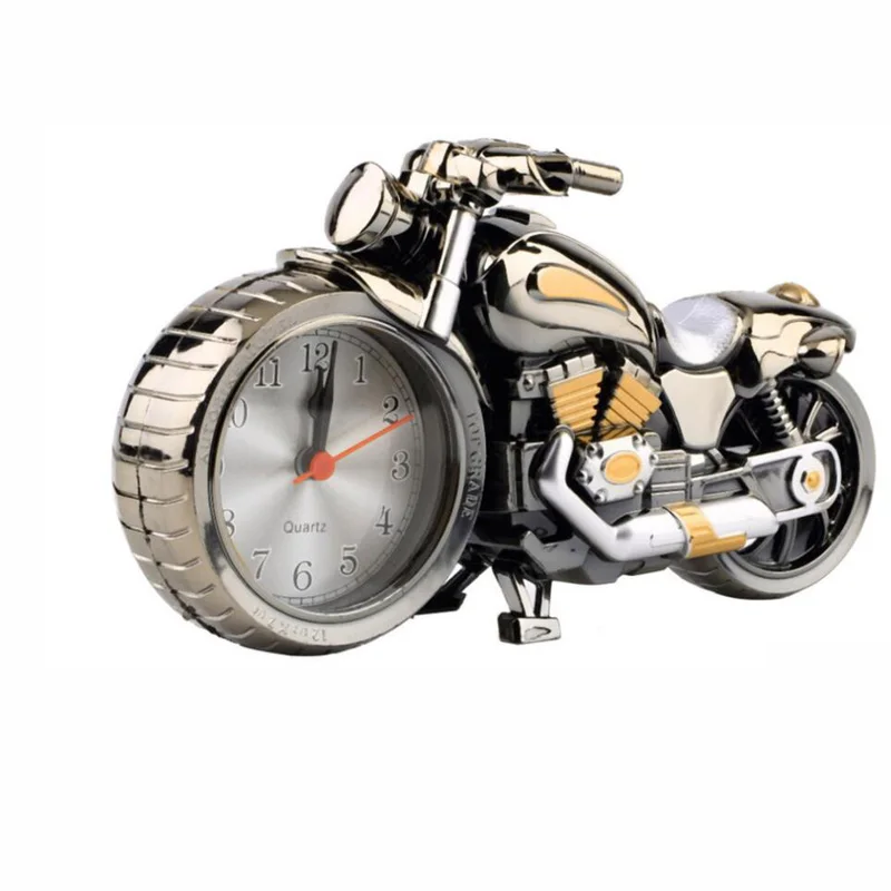 

Alarm Clock Desk Clock Desk Clock Table Decoration Drop Shipping Creative Home Birthday Gift Cool Motorcycle Motorbike Design