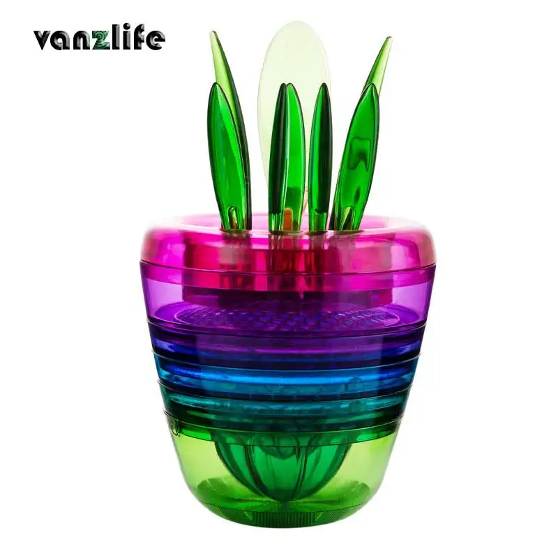 

vanzlife creative kitchen fruit cutting gadget pot mould apples slicer fruit juice squeezer corers lemon cutting machine