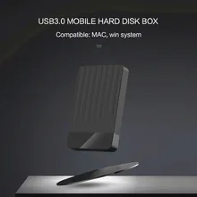 Корпус HDD 2,5 тонкий портативный SATA к USB 3,0 адаптер HDD корпус Тип C 3,1 USB внешний жесткий диск чехол для окна/Макс/Linux