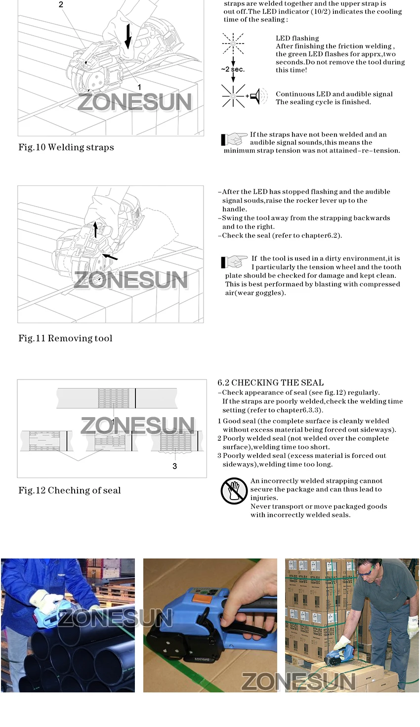 ZONESUN ort200 на батарейках Портативный PP полиэтиленовый обвязочный инструмент Электрический пластиковый картонная коробка ленточный поддон обвязочный инструмент