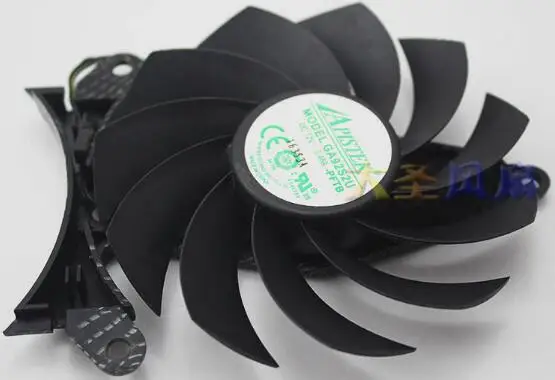 Оригинальный 4 линейный вентилятор для видеокарты ZOTAC GTX1080 GA92S2U 12 В 0 46 а диаметром