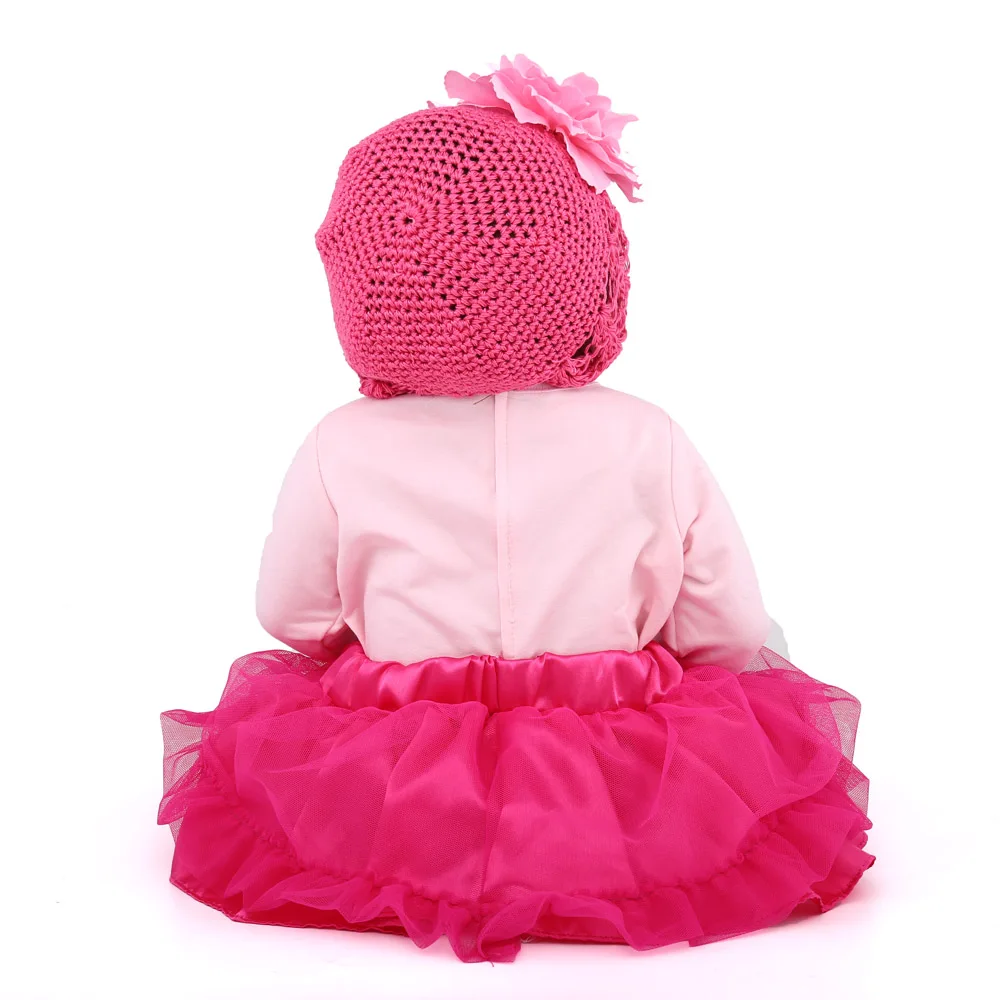 Кукла реборн силиконовая NPKDOLL 55 см 22 дюйма|Куклы| |