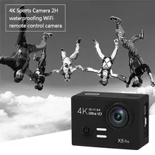 X5 PRO 4K Спортивная камера 2H Водонепроницаемая WiFi видеокамера s 80720