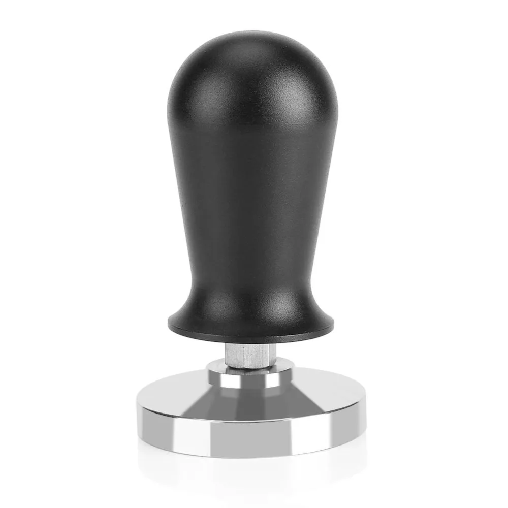 

Espresso Coffee Tamper Stainless Steel Coffee Tamper Machine Press Flat Base Barista Accessories 51mm 58mm Barista Coffee Press
