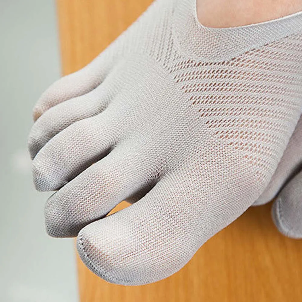 Женские носки; Новое поступление; модные забавные носки; носки с пятью пальцами; тапочки; невидимые однотонные носки с пятью пальцами; meias# YL5