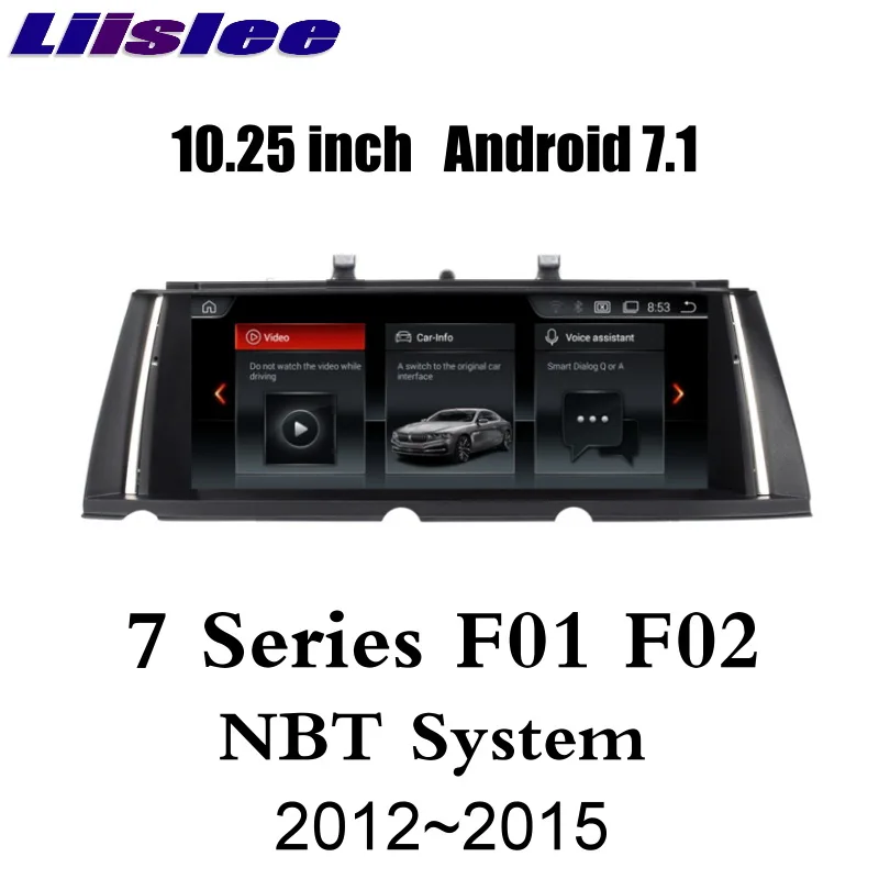 Flash Deal LiisLee For BMW 7 F01 F02 2012~2015 For NBT System EVO ID6 CarPlay Adapter Car Multimedia Player GPS Audio Radio Navigation NAVI 1