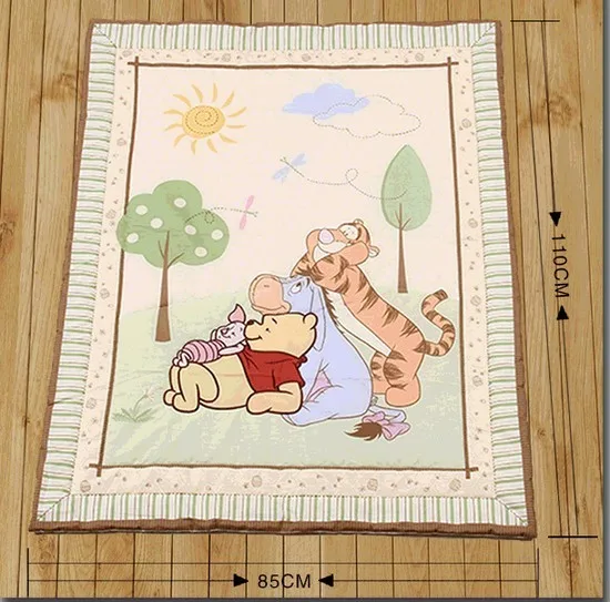 Promoção! dos Desenhos Animados do Bebê Conjuntos de Cama Consolador para Crianças Colcha do Bebê Berço Algodão Duvet Bebê Colcha 2 colcha do bebê duvet bebê colcha