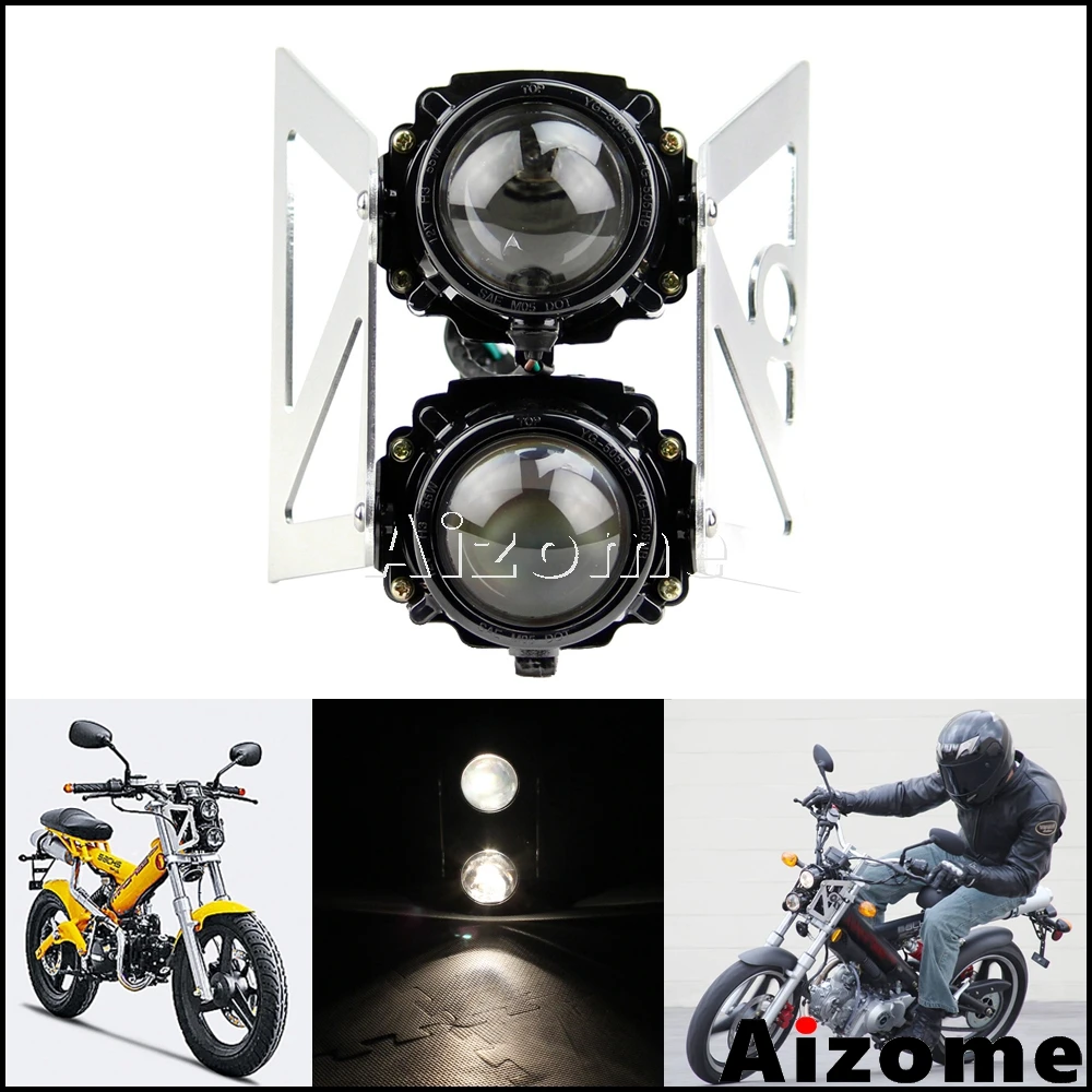 Universal Dirt Bike Emark H3 55W Headlamps Motorcycle Headlight High
