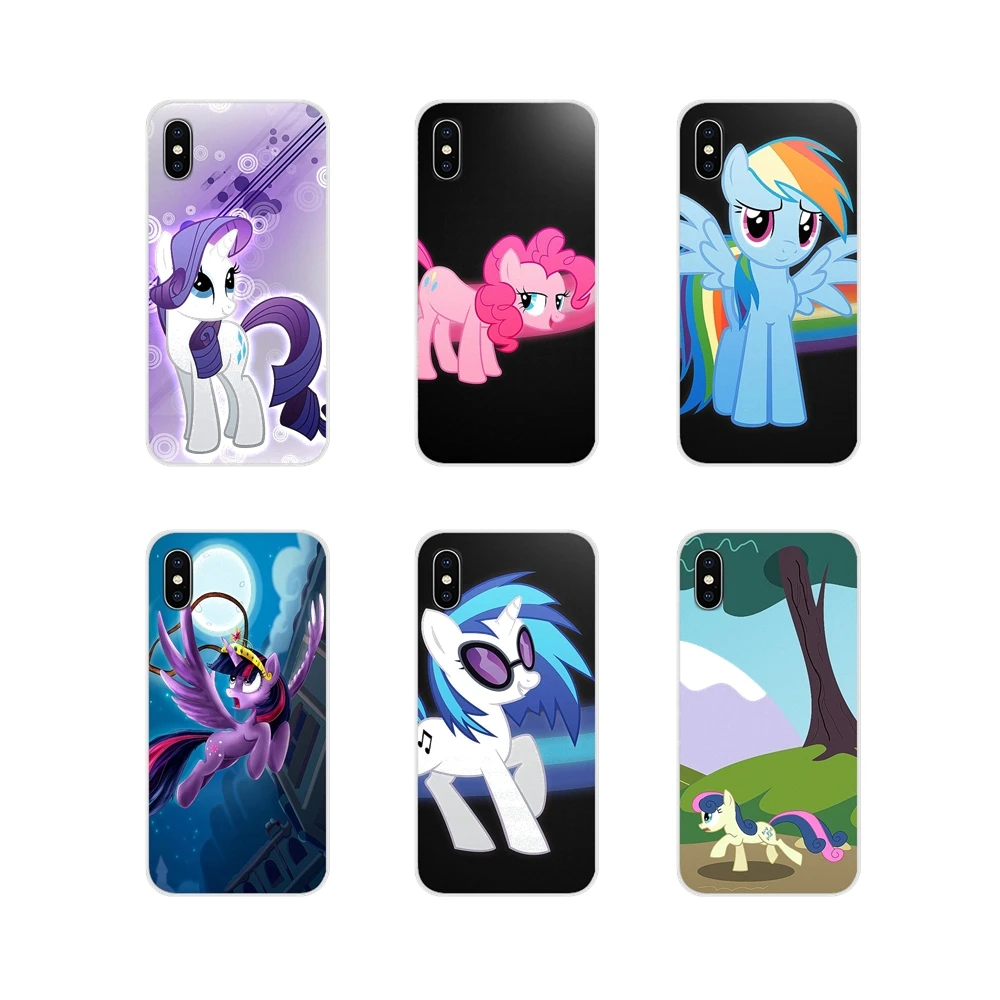 Чехол-накладка из ТПУ для Huawei G7 G8 P7 P8 P9 P10 P20 P30 Lite Mini Pro P Smart Plus 2017 2018 2019 Little Pony Rainbow Dash