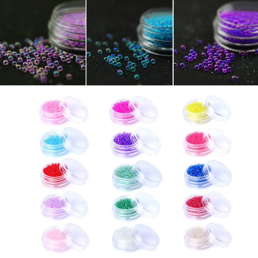 

1 Box Bubble Ball Beads Material Epoxy Mold Making Filling For DIY Jewelry Charm