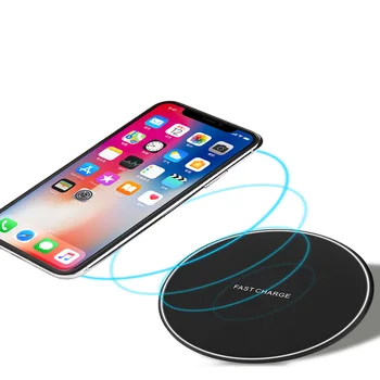 ユニバーサルカーチーワイヤレス充電器iphone 11 プロサムスンxiaomi高速充電ドックステーション非スリップマット車ダッシュボードホルダースタンド