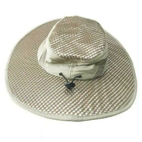 Женская Мужская гидроохлаждающая шляпа-ведро с защитой от ультрафиолета сохраняет вас прохладой и защитой от солнца для путешествий