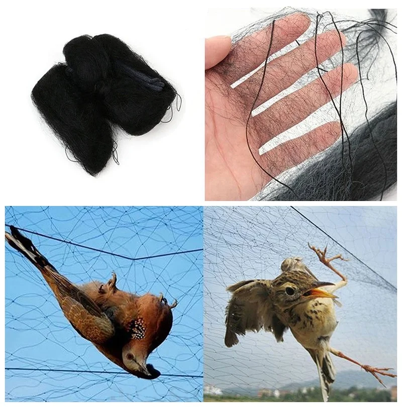

1PCs Anti Bird Catcher Netting Pond Net Fishing Net Traps Crops Fruit Tree Vegetables Flower Protect Pest Control Garden Mesh
