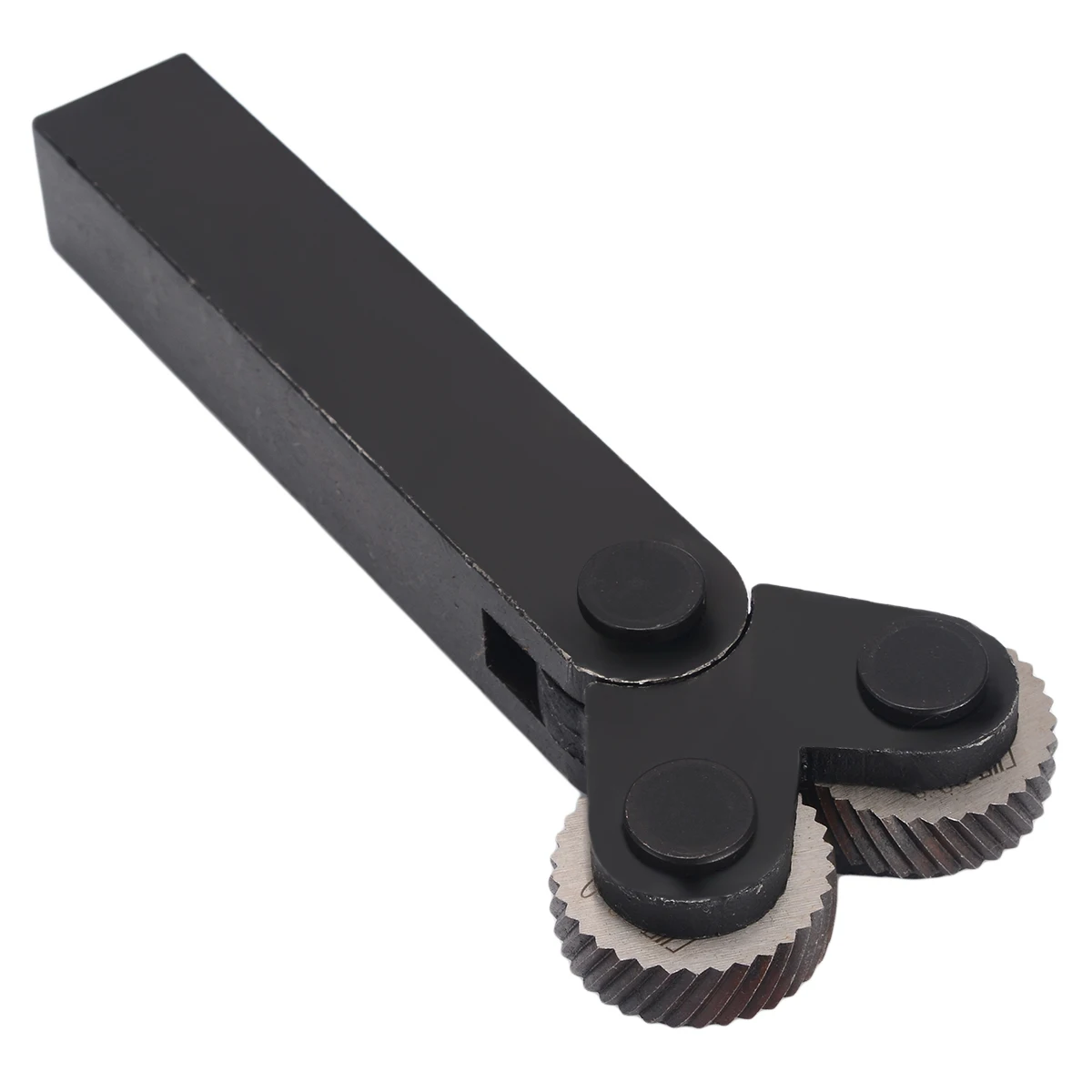 

1Set Anti Slip Steel Knurling Tool Set with Diagonal Knurling Wheels 0.5mm 1mm 2mm Pitch For Power Tools