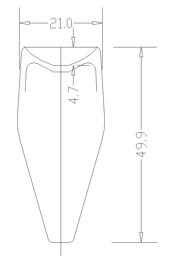 5 spokes tubular