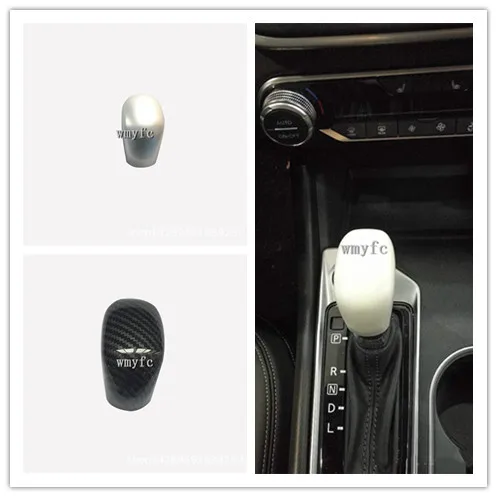 

For Nissan Altima Teana 2019 1pcs ABS Gear Shift Head Knob Control Panel Sticker Cover Trim Interior Accessories