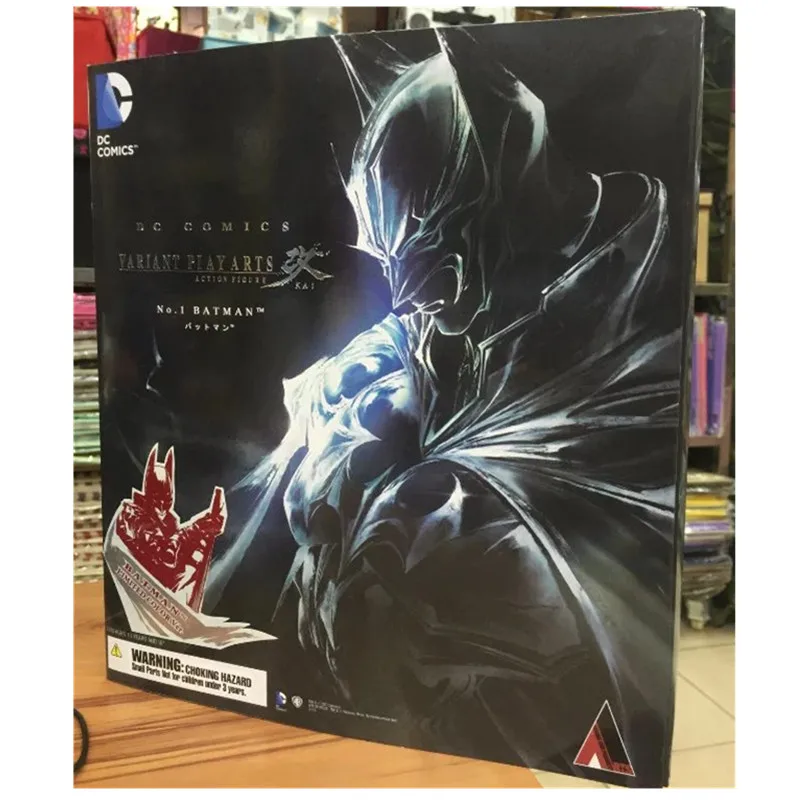 

Play Arts changed Batman dark knight rises red limit Movable collection model toy 25cm