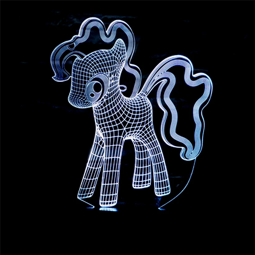 dog 3D night light (2)