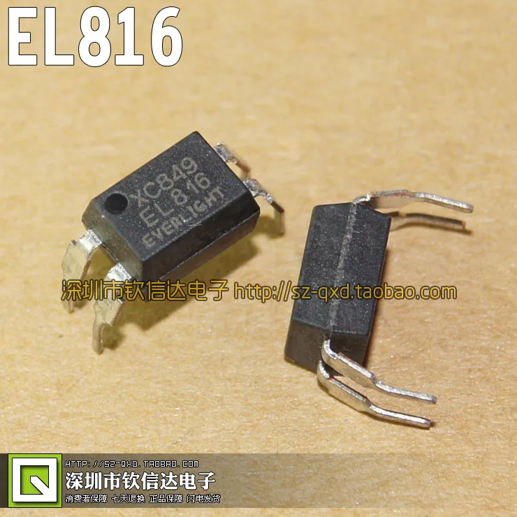 Free Delivery. EL816 PC816 optocoupler new original DIP 4 can Penhold