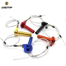 ZSDTRP цвета алюминий 22 мм дроссельная заслонка поворотная ручка Быстрый Твистер универсальный все 22 мм ручной Бар мотоцикл для KTM Honda