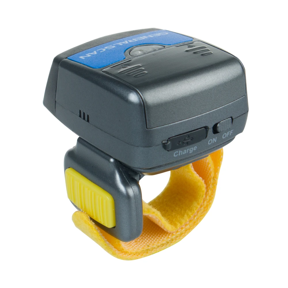 Generalscan gs R1000BT-Pro 1d الليزر البسيطة bt لمسافات أطول المسح حلقة شارة AB2000 ماسح الباركود مع اللاسلكية