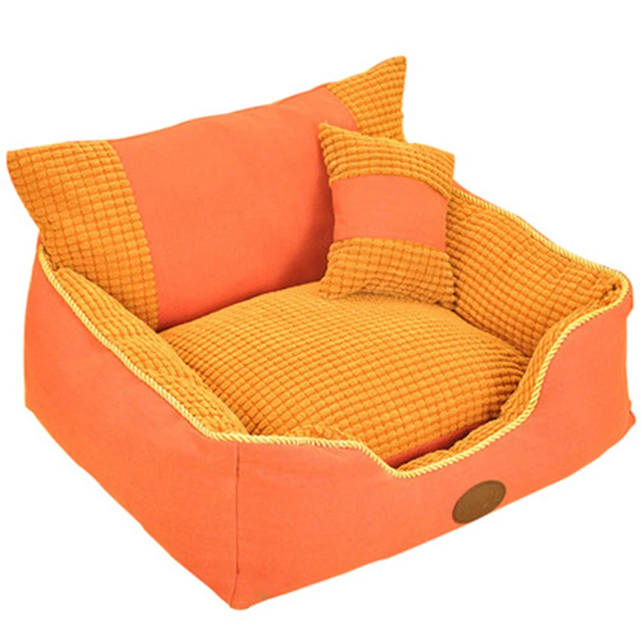 

Thick Mattress Cushion Bed Cat Dog Beds Warm Large Pet Playpen House Cucce Morbide Per Cani Tent Coussin Chien Pet Goods 60Z1497