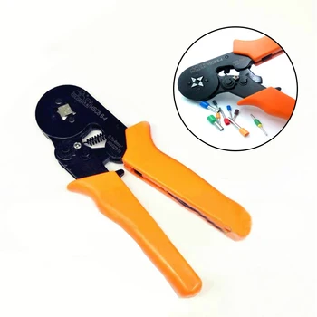

HSC8 6-4 0.25-6mm 23-10AWG Auto Adjustable Hexagon Tube Termina Crimping Pliers Crimp Hand Tools