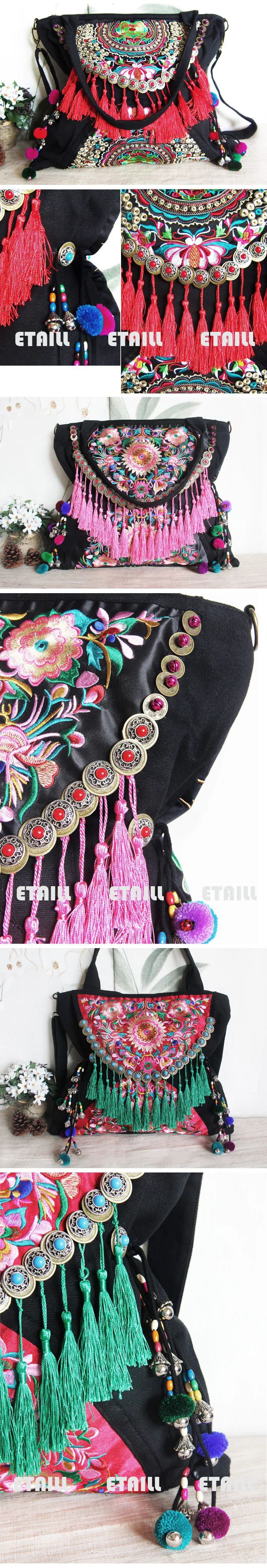 chinese embroidered shoulder bag